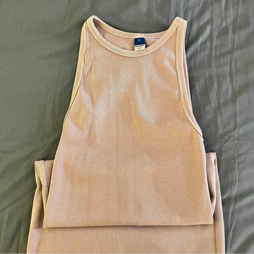 Old Navy Fitted Ribbed Dress